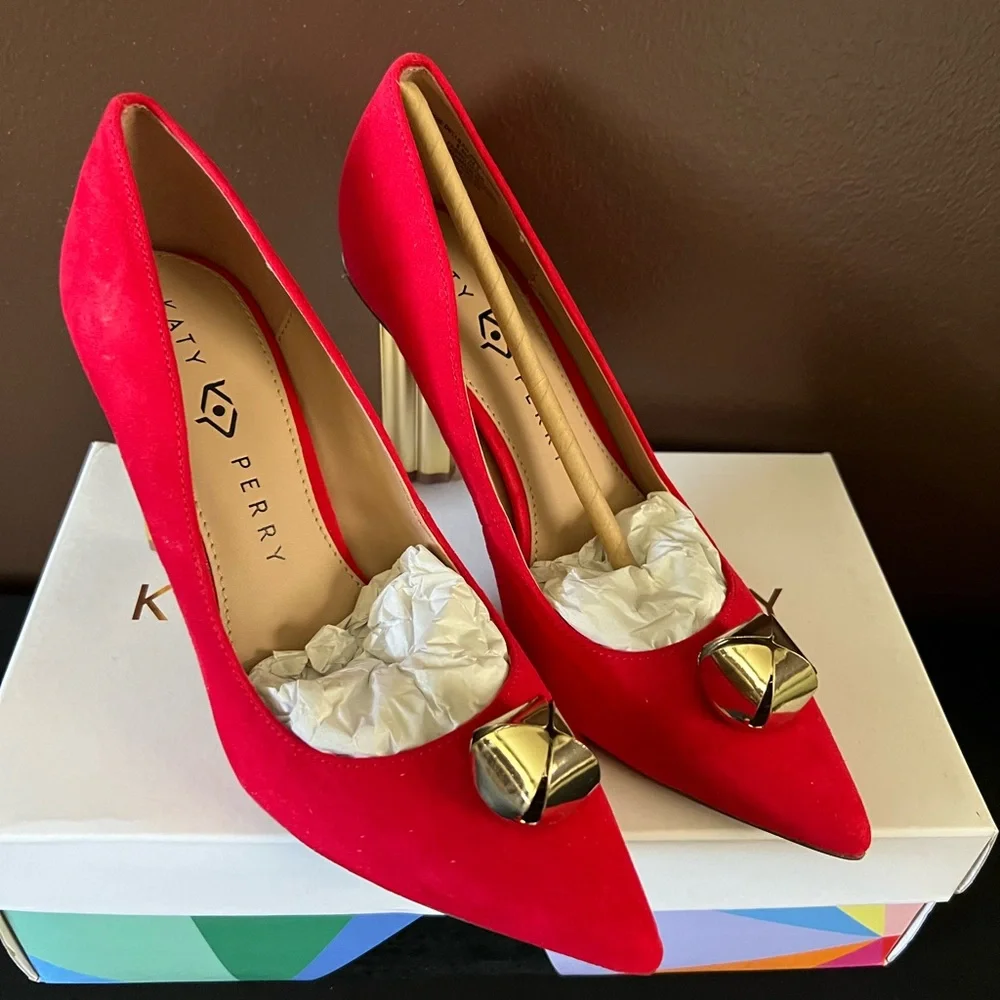 Katy Perry Women's The Dellilah Jingle Pump Sz 6.5 M